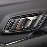 Maxbell 2 Pieces Interior Door Handle Panel Cover Trim for Toyota Supra Gr A90