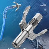 Maxbell Greasing Coupler with Hose Portable Greasing Nozzle for Vehicle Accessories with 60cm hose