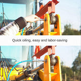 Maxbell Greasing Coupler with Hose Portable Greasing Nozzle for Vehicle Accessories with 1M hose