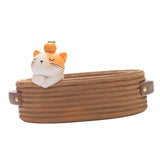 Maxbell Cartoon Fleshy Flowerpot Creative Ornaments Desktop Decor for Indoor Office Cat