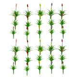 Maxbell 30Pcs Grass Tufts Model Flower Model for Miniature Scenery  Decor 4cm