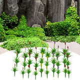 Maxbell 30Pcs Grass Tufts Model Flower Model for Miniature Scenery  Decor 4cm