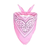 Maxbell Feather Cowboy Cowgirl hat Solid Color Fedora for Party Cosplay Ladies Pink Square Towel