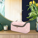 Maxbell Hair Curler Accessories Storage Bag Hanging Styling Accessory Organizer Pink