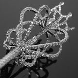 Maxbell scepter, Fancy Dress Elegant Birthday Party Cosplay Photobooth Scepter  Argent