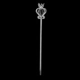 Maxbell scepter, Fancy Dress Elegant Birthday Party Cosplay Photobooth Scepter  Argent