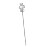 Maxbell scepter, Fancy Dress Elegant Birthday Party Cosplay Photobooth Scepter  Argent