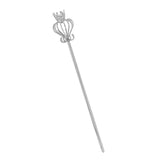 Maxbell scepter, Fancy Dress Elegant Birthday Party Cosplay Photobooth Scepter  Argent