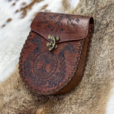 Maxbell Portable Medieval Belt Pouch Costume Purse Game Waist Bag Dragon