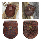Maxbell Portable Medieval Belt Pouch Costume Purse Game Waist Bag Dragon