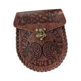 Maxbell Portable Medieval Belt Pouch Costume Purse Game Waist Bag Wolf