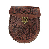 Maxbell Portable Medieval Belt Pouch Costume Purse Game Waist Bag Wolf