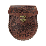 Maxbell Portable Medieval Belt Pouch Costume Purse Game Waist Bag Wolf