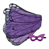Maxbell Dress up Fancy Dress Costume Photo Prop Cherub Elf Party Butterfly Wing Purple Black