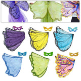 Maxbell Dress up Fancy Dress Costume Photo Prop Cherub Elf Party Butterfly Wing Purple Black