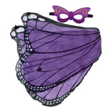 Maxbell Dress up Fancy Dress Costume Photo Prop Cherub Elf Party Butterfly Wing Purple Black