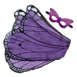 Maxbell Dress up Fancy Dress Costume Photo Prop Cherub Elf Party Butterfly Wing Purple Black