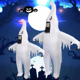 Maxbell Halloween Inflatable Costume Holiday Fancy Dress White Specter Anime Cosplay