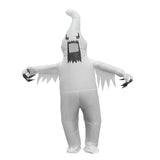 Maxbell Halloween Inflatable Costume Holiday Fancy Dress White Specter Anime Cosplay