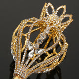 Maxbell Rhinestone Scepter Festival for Photography Prop Decoration Supplies Bride Aurerate