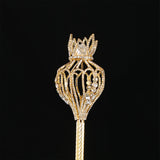 Maxbell Rhinestone Scepter Festival for Photography Prop Decoration Supplies Bride Aurerate