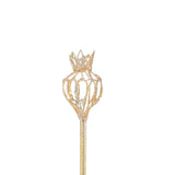 Maxbell Rhinestone Scepter Festival for Photography Prop Decoration Supplies Bride Aurerate