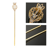 Maxbell Rhinestone Scepter Festival for Photography Prop Decoration Supplies Bride Aurerate