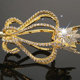 Maxbell Princess Wand Rhinestone Scepter for Pageant Party Costume Accessories Aureate