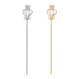Maxbell Princess Wand Rhinestone Scepter for Pageant Party Costume Accessories Aureate