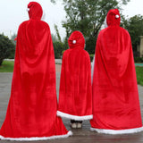 Maxbell Hooded Cape Robe Decorations Fancy Dress Christmas Halloween Costumes Cloak 80cm 100-130cm