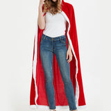 Maxbell Hooded Cape Robe Decorations Fancy Dress Christmas Halloween Costumes Cloak 150cm 160cm-180cm