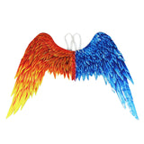 Maxbell Non Woven Fabric Angel Wing Costume Women Men Kids Cosplay Carnival Festive