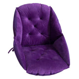 Maxbell Chair Cushion Soft Comfortable Patio Chair Pad for Dinning Room Violet