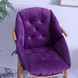 Maxbell Chair Cushion Soft Comfortable Patio Chair Pad for Dinning Room Violet