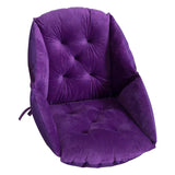 Maxbell Chair Cushion Soft Comfortable Patio Chair Pad for Dinning Room Violet