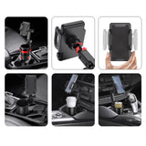 Maxbell Car Cup Holder Phone Mount Accessories Durable Hands Free for Car
