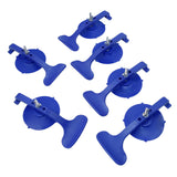 Maxbell 6x High Performance Suction Clamp Set Easy to Operate Blue Quick Release