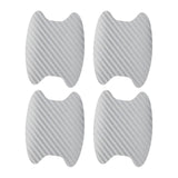 Maxbell 4x Car Door Handle Sticker Anti Scratches Universal for Truck SUV Argent