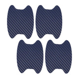 Maxbell 4x Car Door Handle Sticker Anti Scratches Universal for Truck SUV Blue