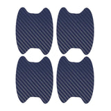Maxbell 4x Car Door Handle Sticker Anti Scratches Universal for Truck SUV Blue