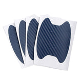 Maxbell 4x Car Door Handle Sticker Anti Scratches Universal for Truck SUV Blue