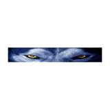 Maxbell Creative Eyes Front Windshield Stickers Visor strips Eye design wolf Shaped Eyes