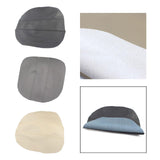 Maxbell Center Console Armrest Cover Synthetic Leather for Volvo S80 99-06 Black