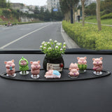 Maxbell Car Dashboard Ornament Figurines Home Decor Toy Figures Car Decoration