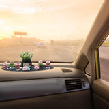 Maxbell Car Dashboard Ornament Figurines Home Decor Toy Figures Car Decoration