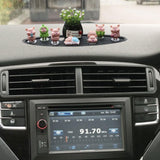 Maxbell Car Dashboard Ornament Figurines Home Decor Toy Figures Car Decoration