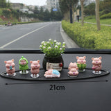 Maxbell Car Dashboard Ornament Figurines Home Decor Toy Figures Car Decoration