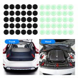 Maxbell 30x Car Door Anti Collision Gasket Accessory Buffer Bumper Cushion Black