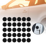 Maxbell 30x Car Door Anti Collision Gasket Accessory Buffer Bumper Cushion Black