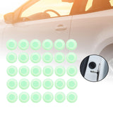 Maxbell 30x Car Door Anti Collision Gasket Accessory Buffer Bumper Cushion Luminous